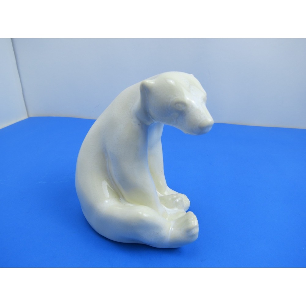 Rookwood Pottery 6485 Abel Bear White Polar Bear 2014 Figurine